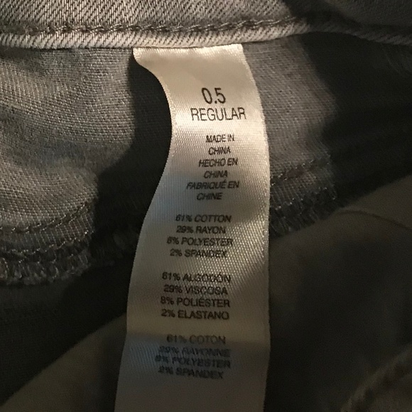 Chico's Platinum Jeggings Gray Size 0.5 - Picture 2 of 3